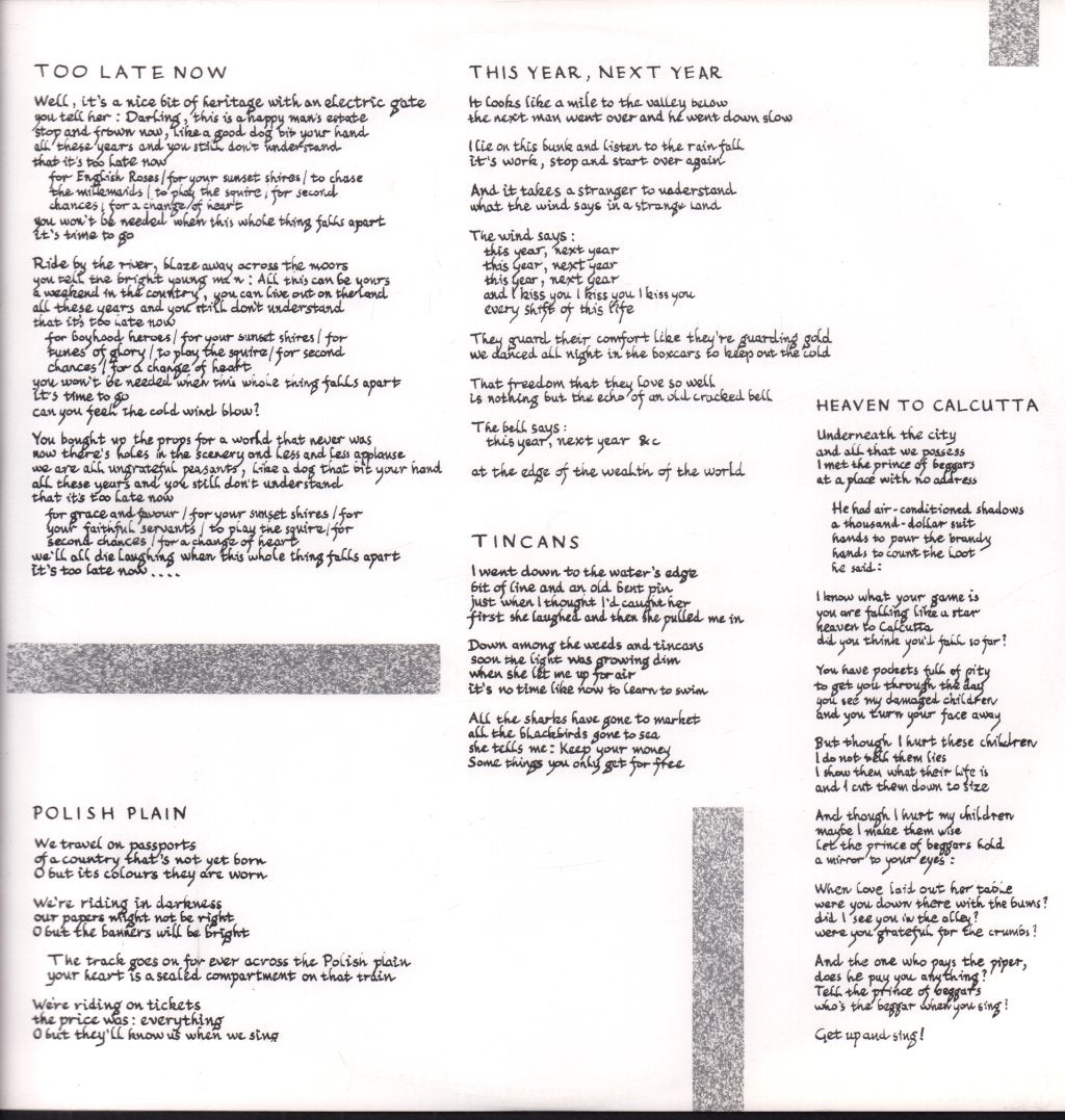 Oyster Band - Ride - Lp