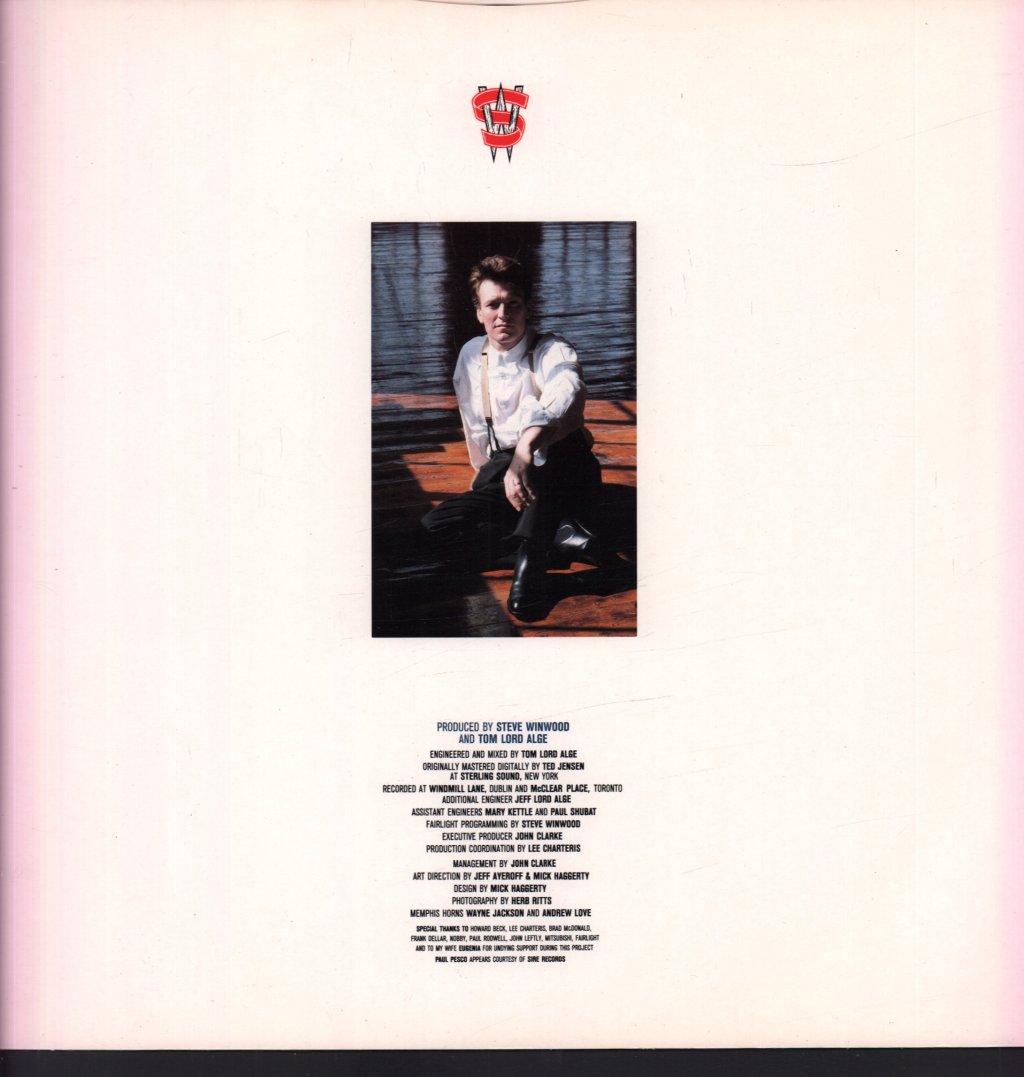 Steve Winwood - Roll With It - Lp