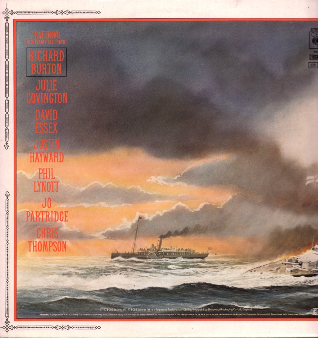 Jeff Wayne - War Of The Worlds - Double Lp