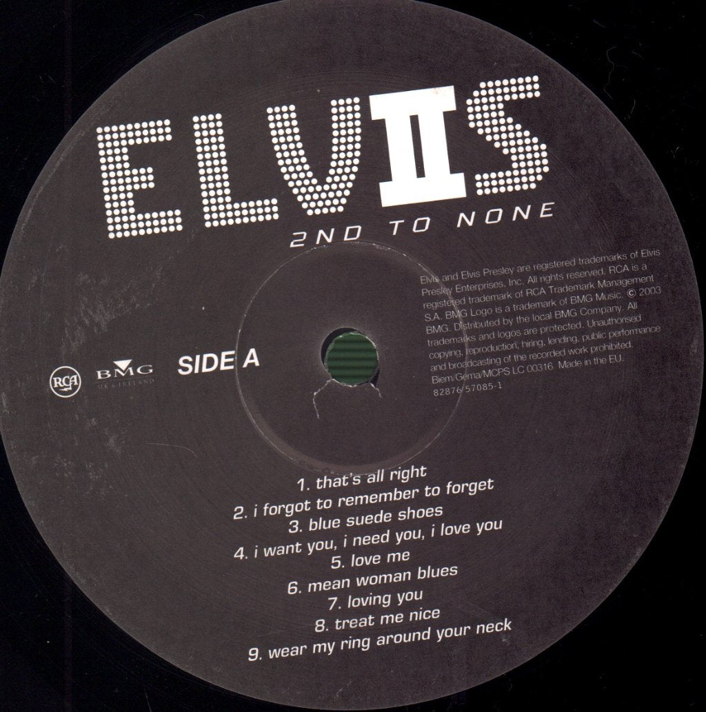 Elvis Presley - 2nd To None - Double Lp