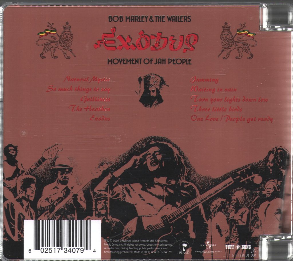 Bob Marley & The Wailers - Exodus - Cd
