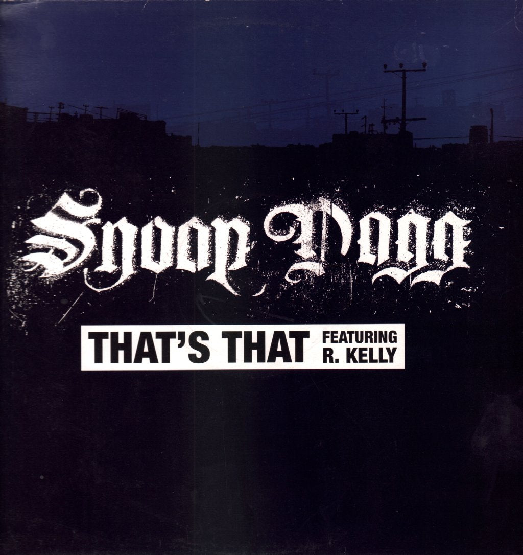 Snoop Dogg - That's That - 12 Inch