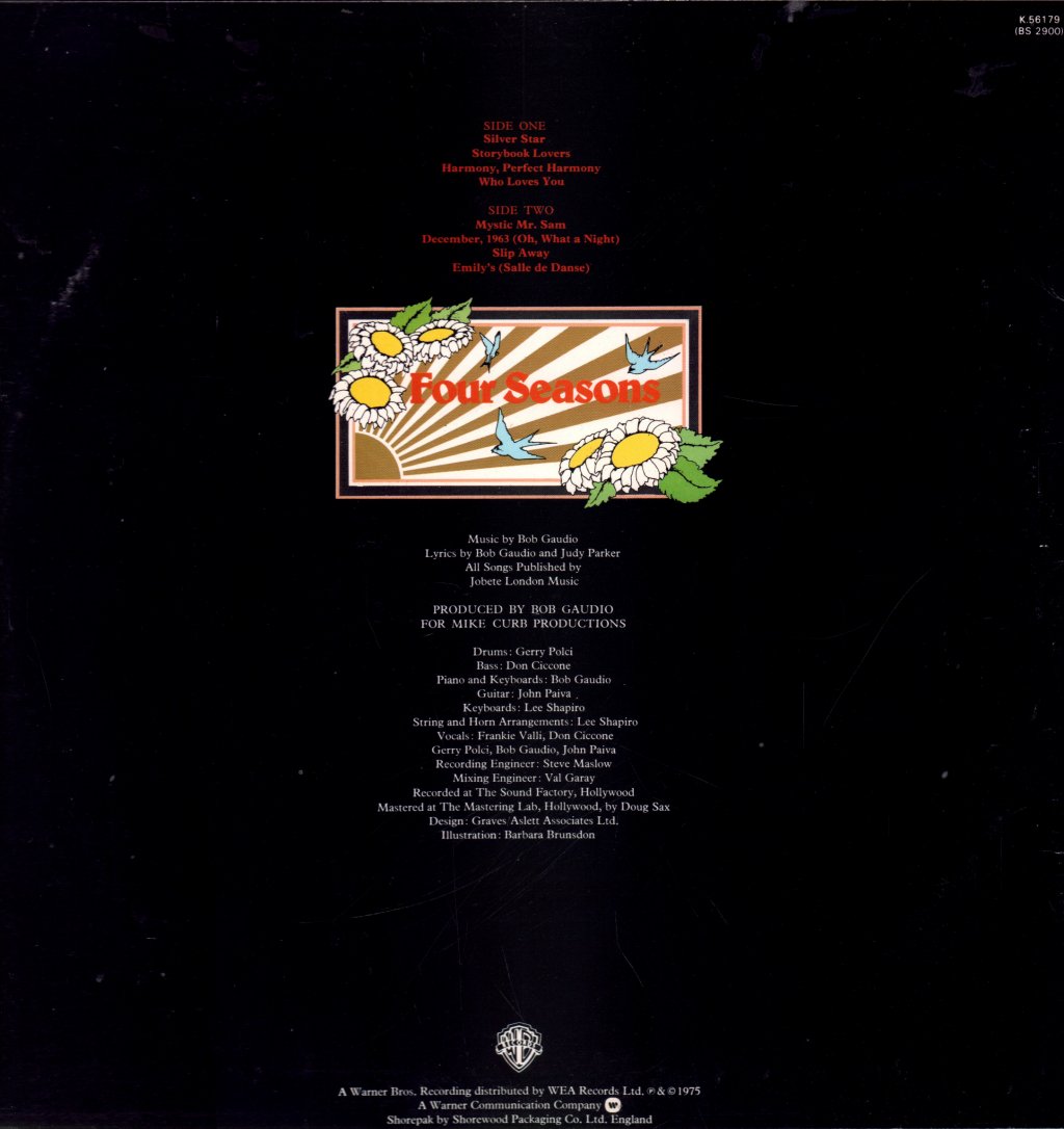 Four Seasons - Who Loves You - Lp