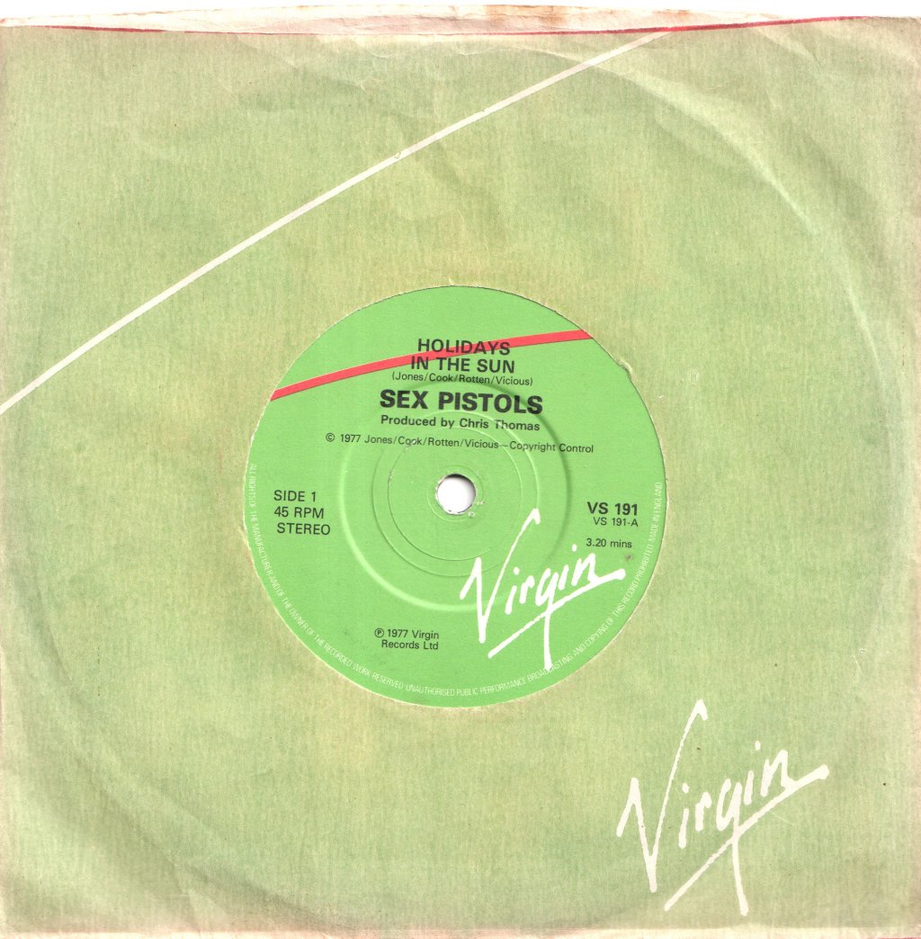 Sex Pistols - Holidays In The Sun - 7 Inch