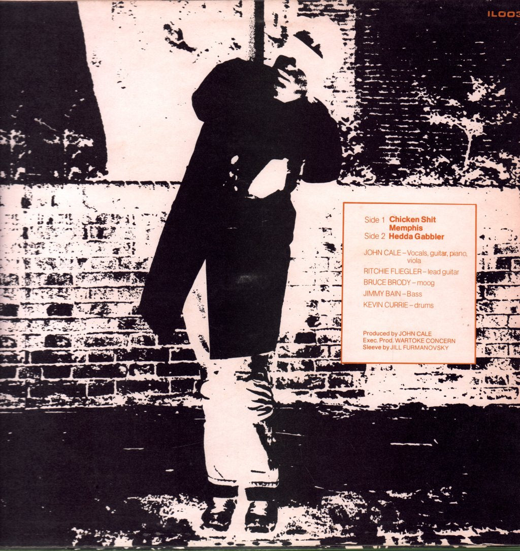 John Cale - Animal Justice - 12 Inch