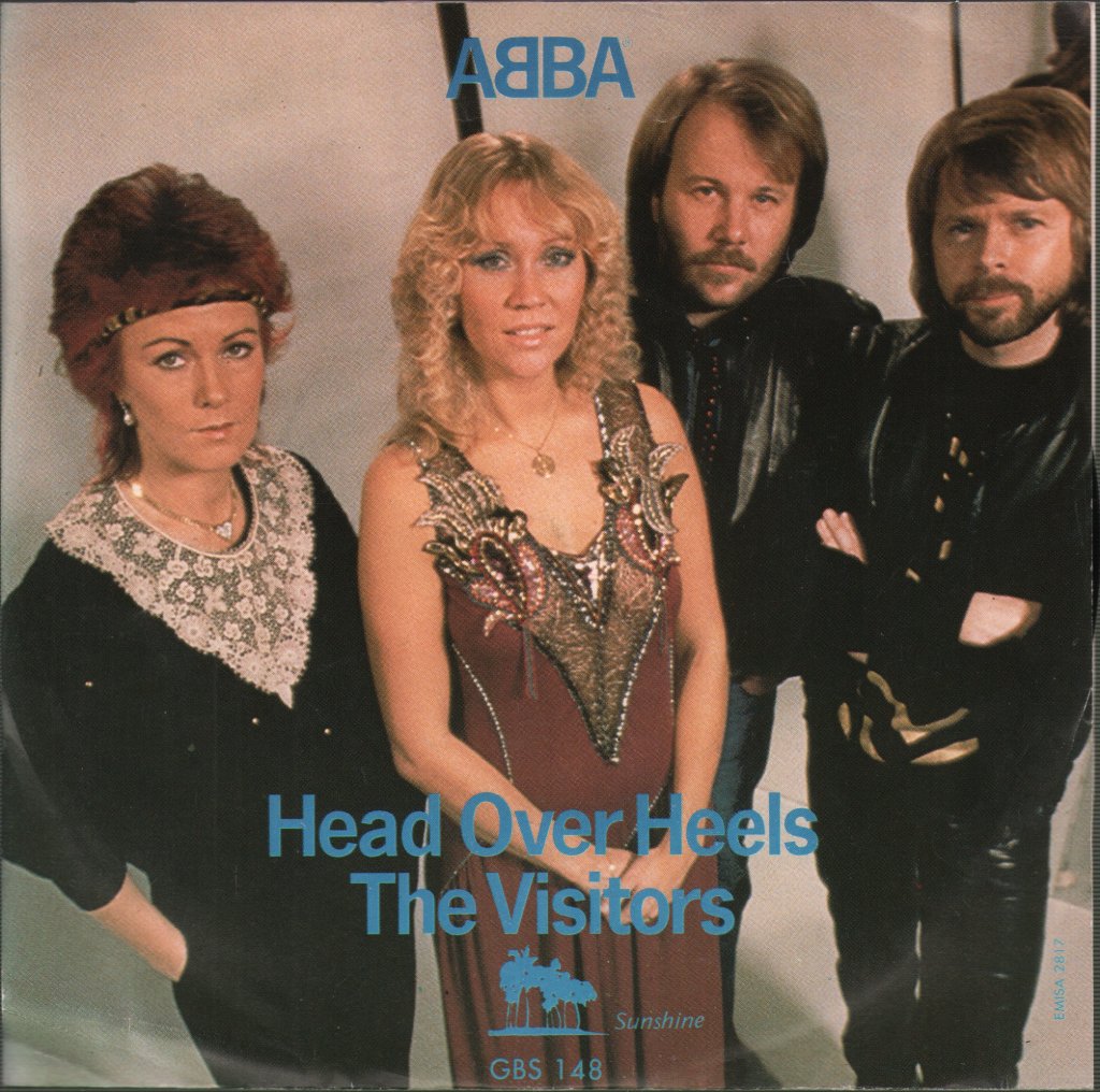 ABBA - Head Over Heels / The Visitors - 7 Inch