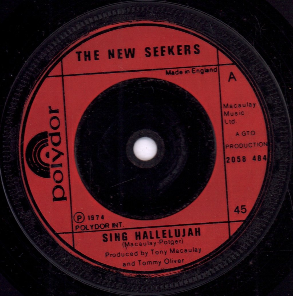 New Seekers - Sing Hallelujah - 7 Inch