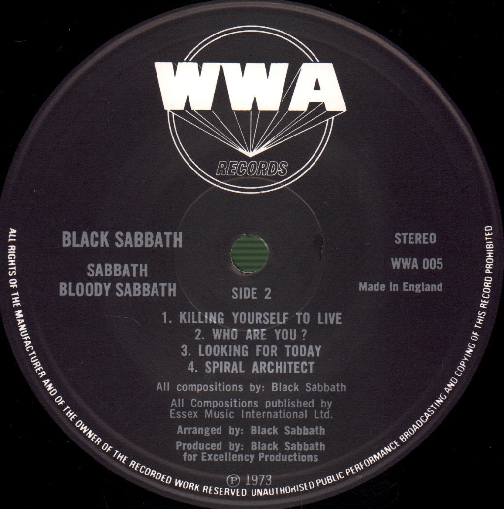 Black Sabbath - Sabbath Bloody Sabbath - Lp