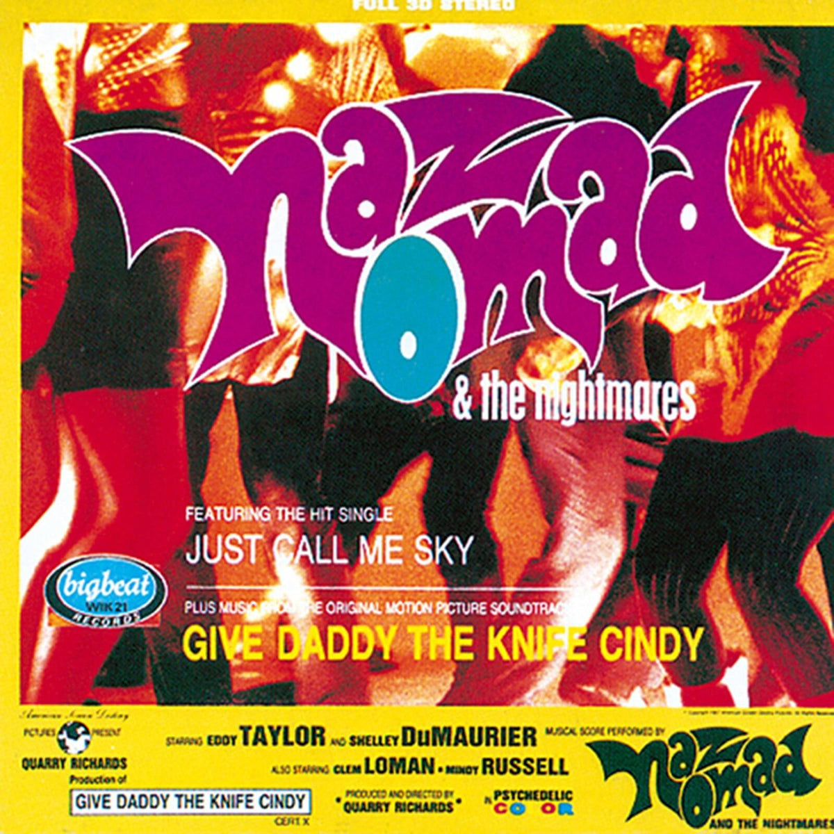 Naz Nomad And The Nightmares - Give Daddy the Knife Cindy - Cd
