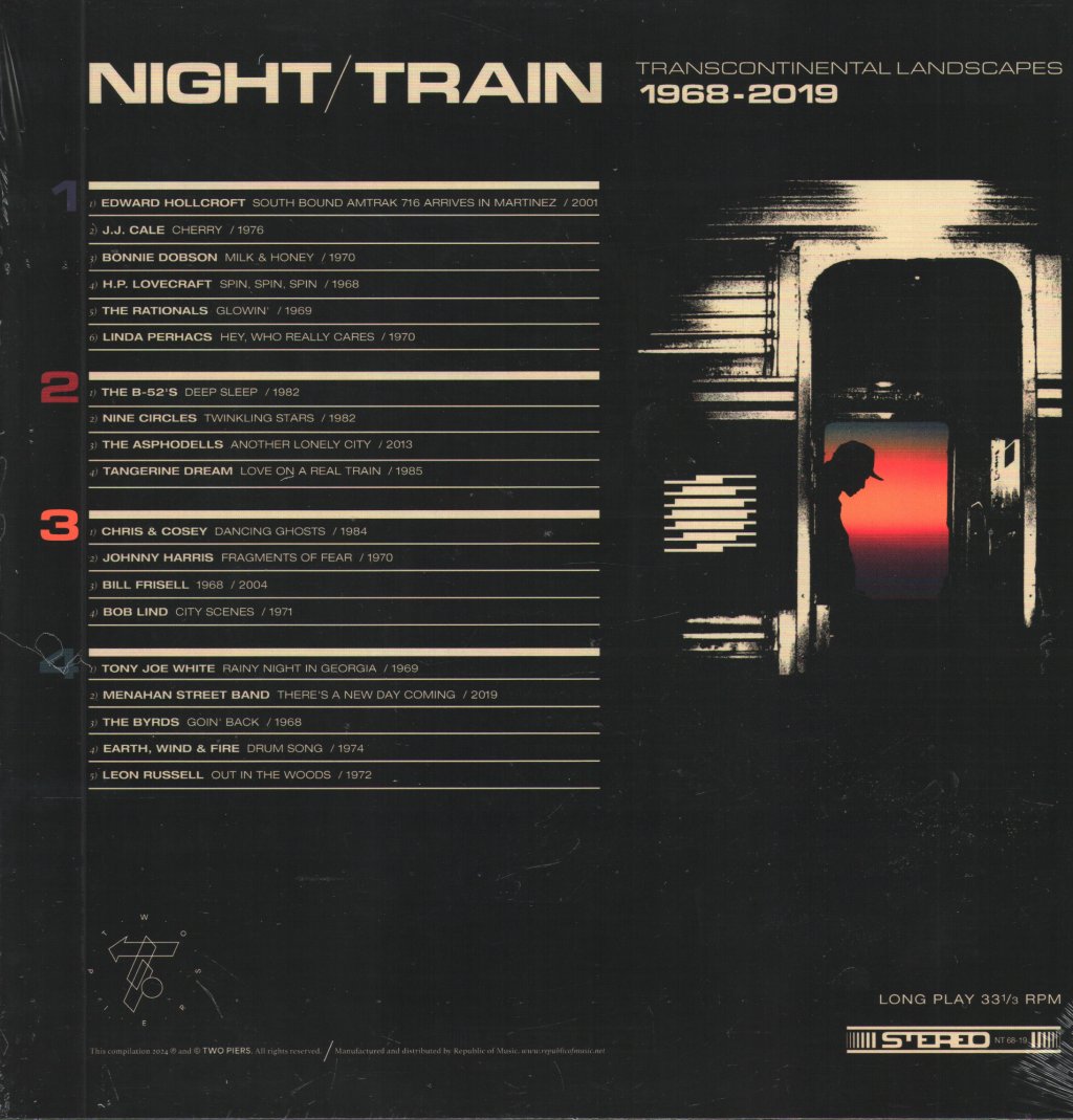 Various Artists - Night Train: Transcontinental Landscapes 1968–2019 - Double Lp