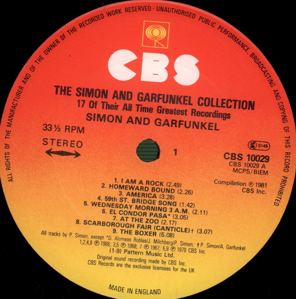 Simon And Garfunkel - Collection - Lp
