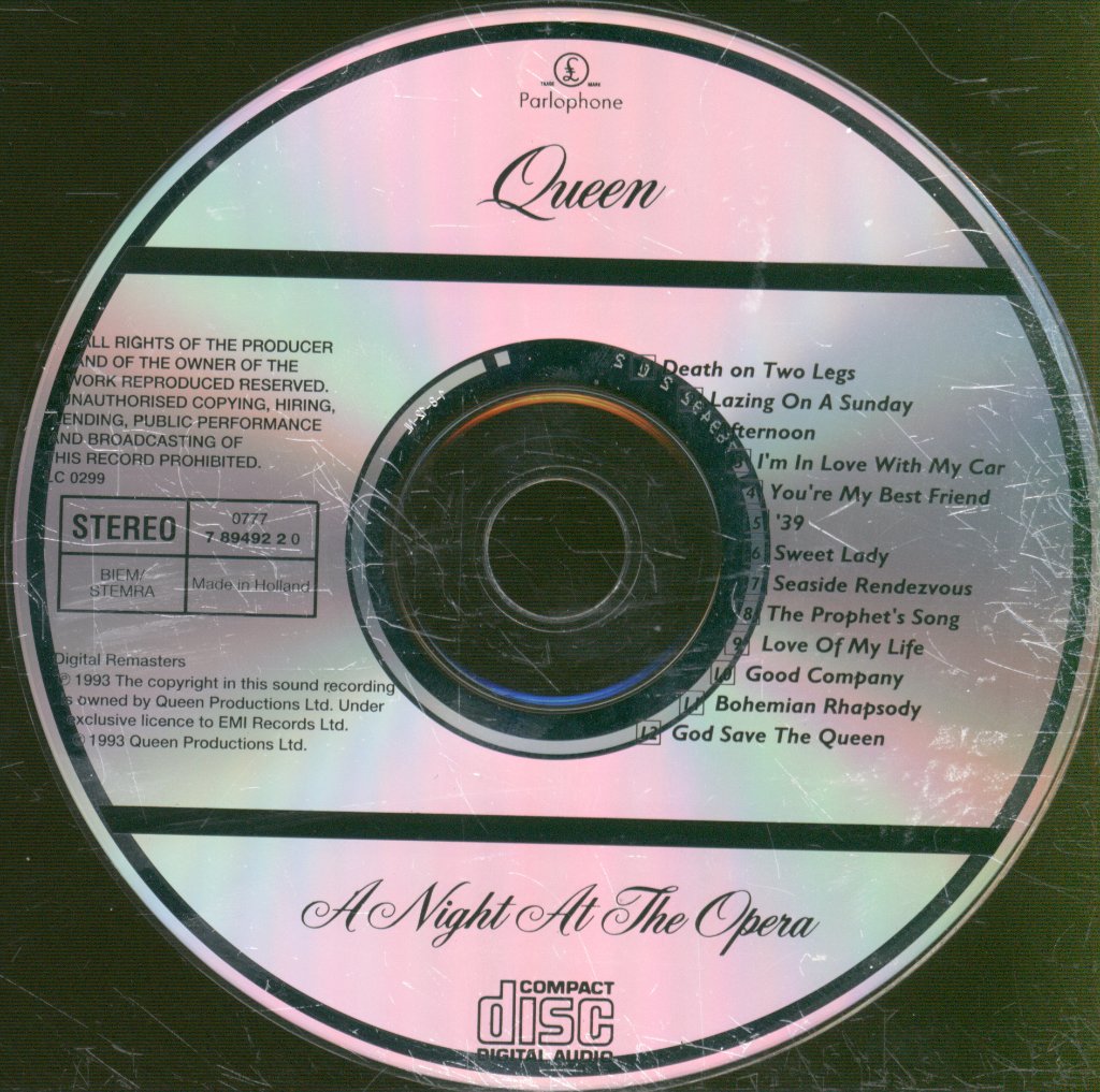 Queen - A Night At The Opera - Cd