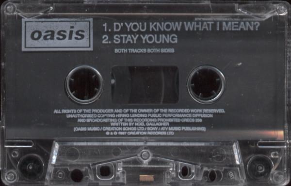 Oasis - D'you Know What I Mean - Cassette
