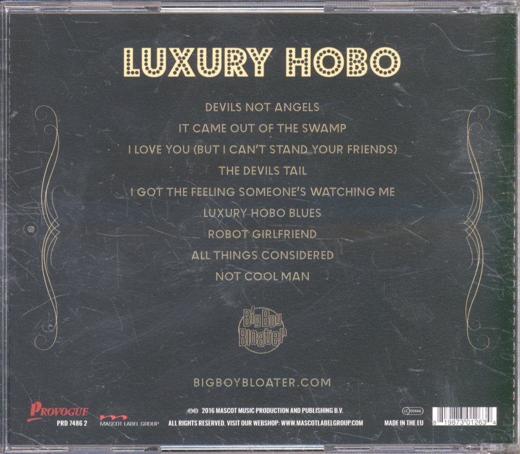 Big Boy Bloater & The Limits - Luxury Hobo - Cd
