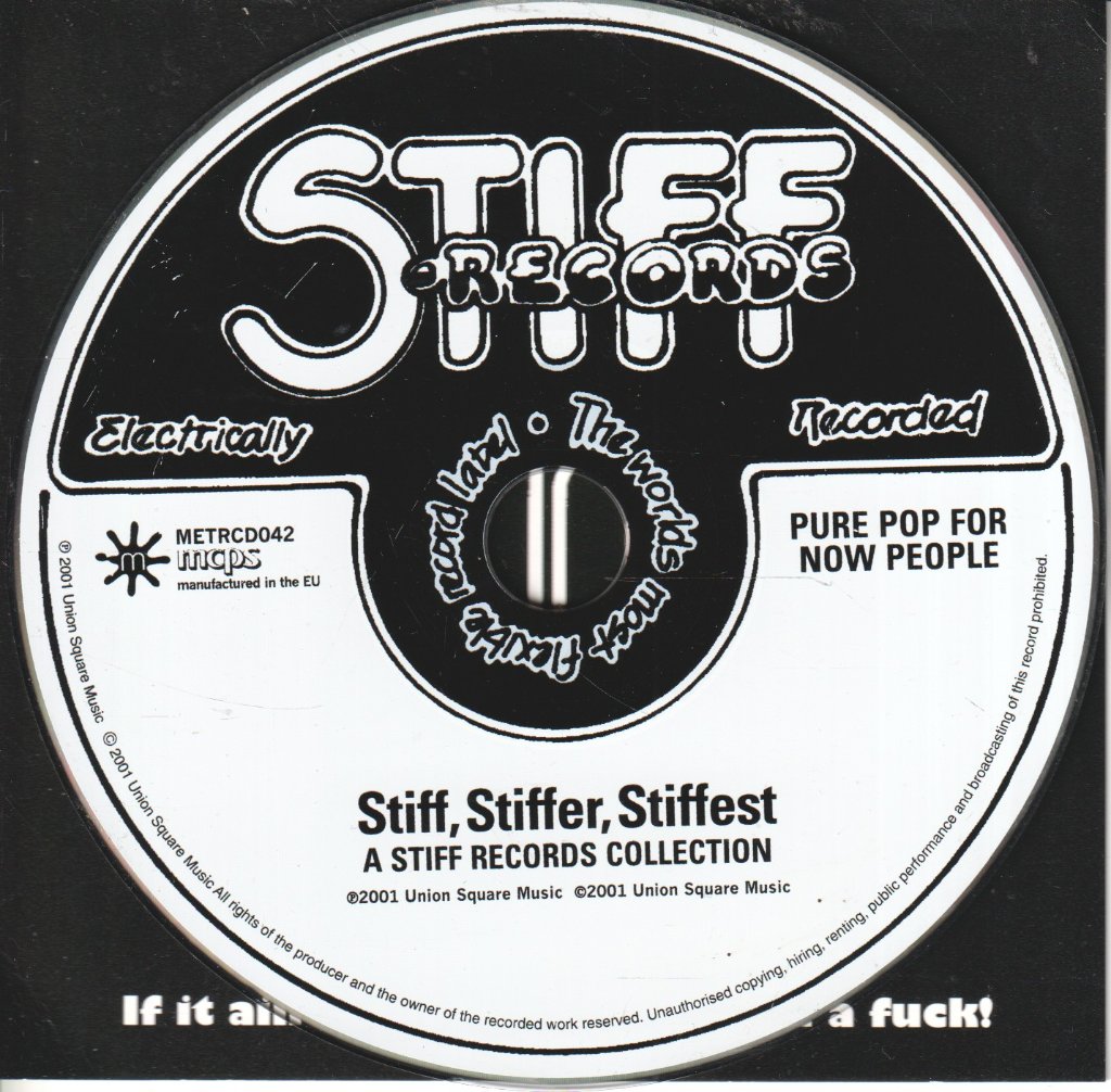 Various Artists - Stiff, Stiffer, Stiffest (A Stiff Records Collection) - Cd