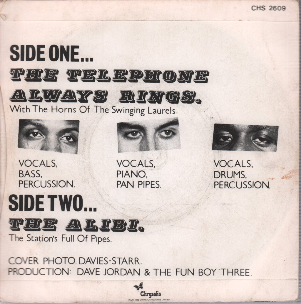 Fun Boy Three - Telephone Always Rings - 7 Inch