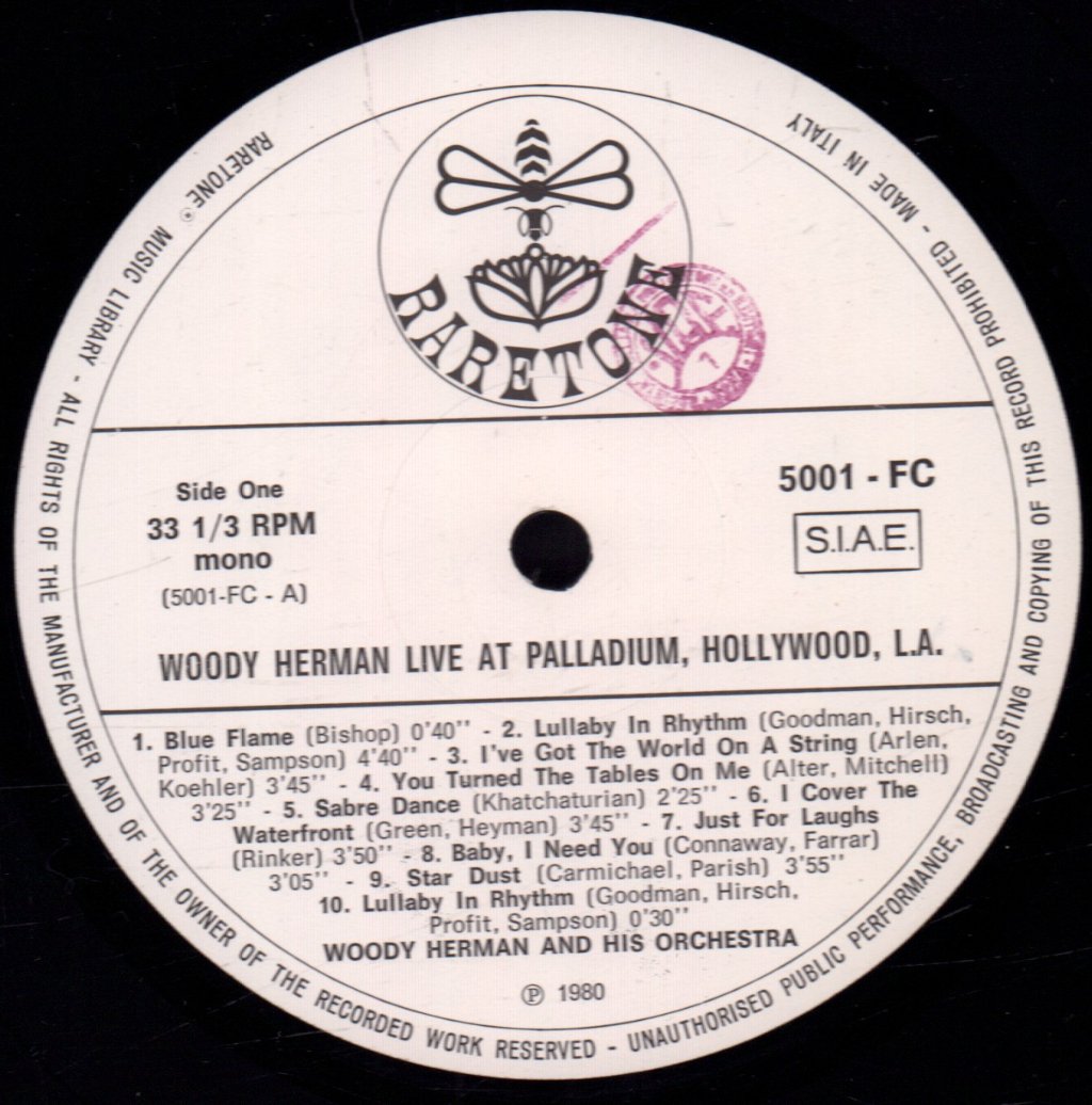 woody herman's 2nd herd - Live 1948-volume 1 - Lp