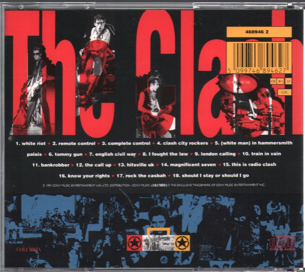 Clash - Singles - Cd