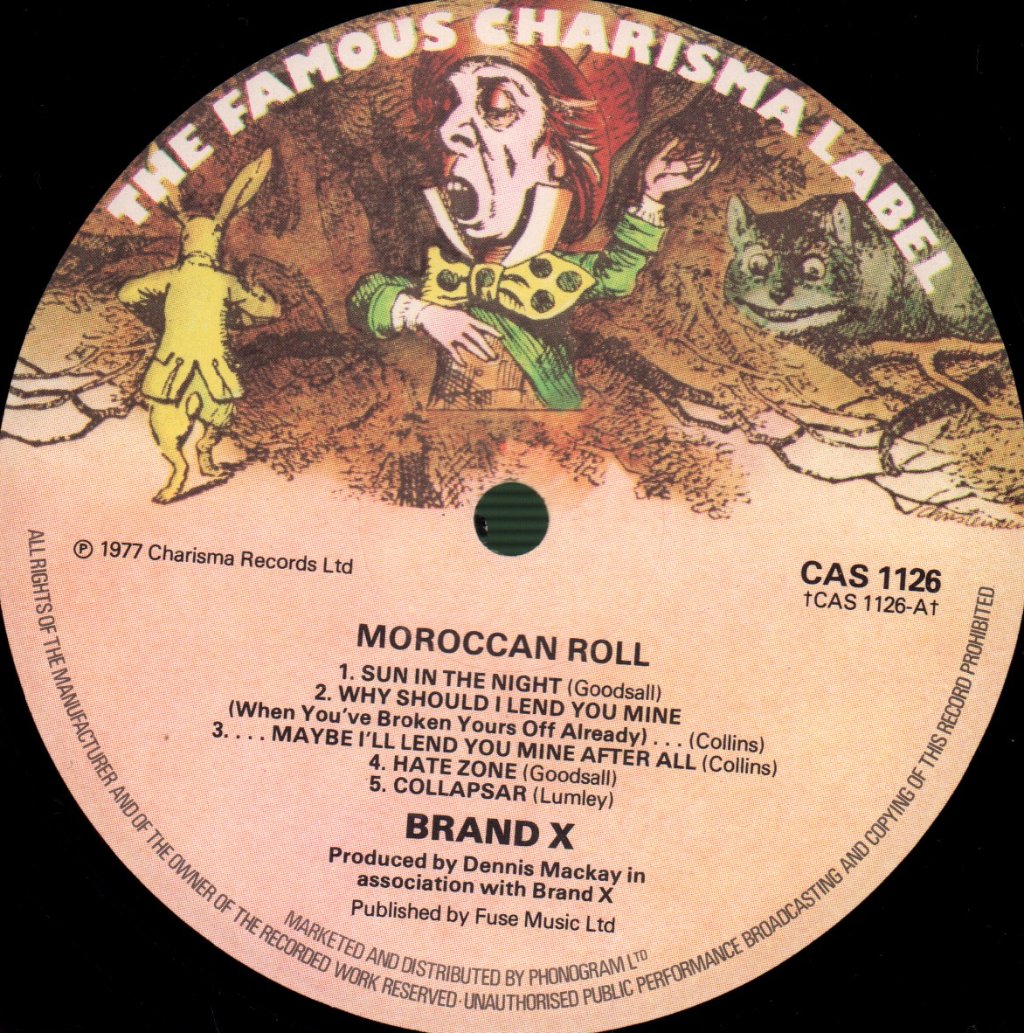 Brand X - Moroccan Roll - Lp