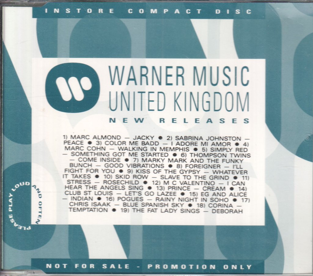 Various Artists - Warner Music United Kingdom New Releases - Cd