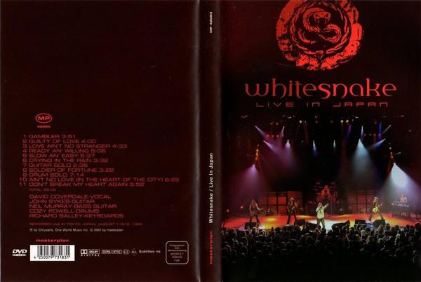 Whitesnake - Live In Japan - Dvd