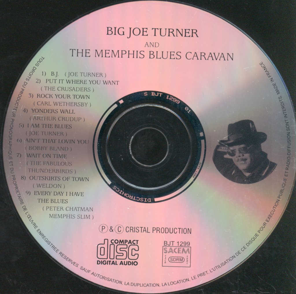 Big Joe Turner And The Memphis Blues Caravan - Blues In Chedigny - Cd