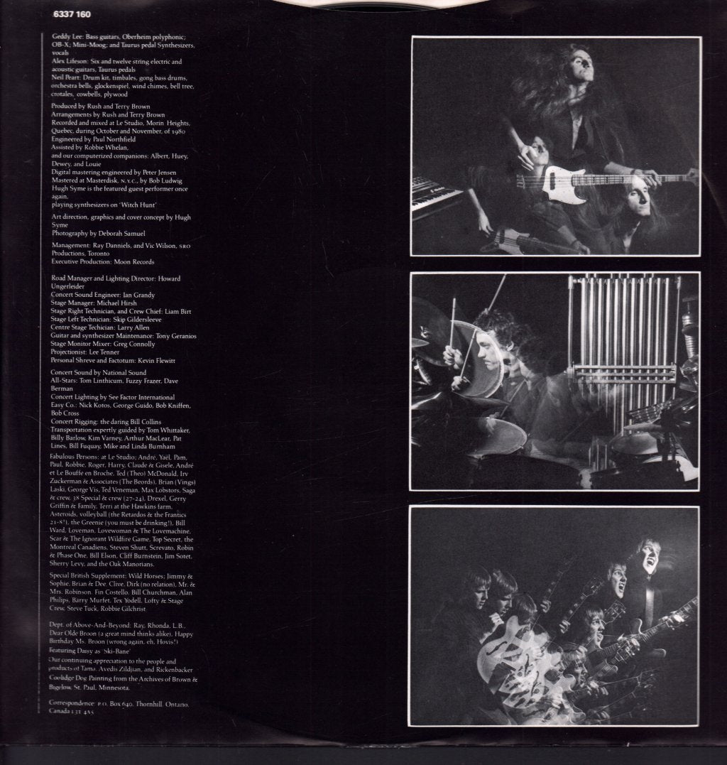 Rush - Moving Pictures - Lp