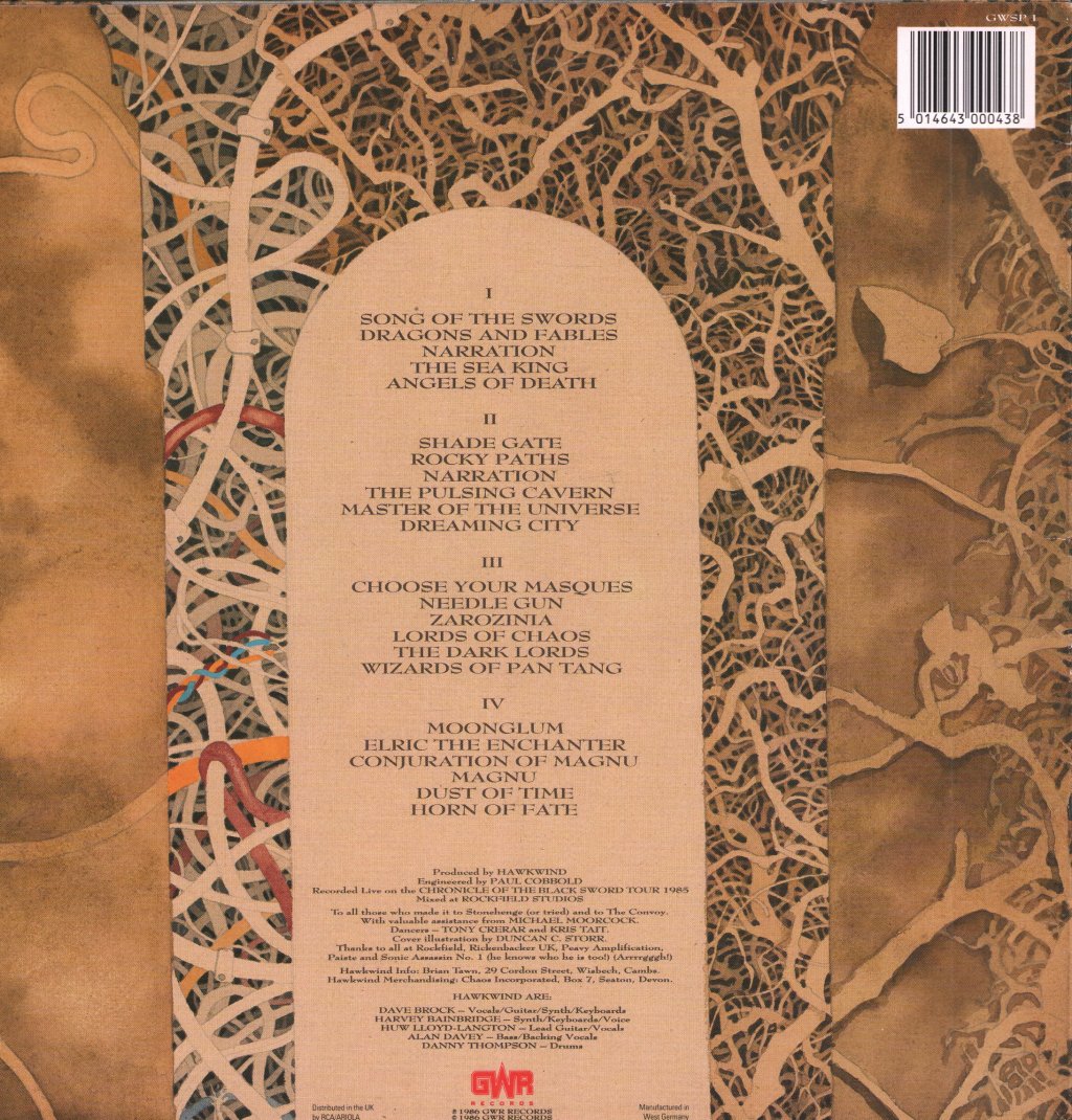 Hawkwind - Live Chronicles - Double Lp