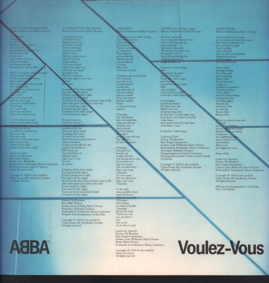 ABBA - Voulez-Vous - Lp