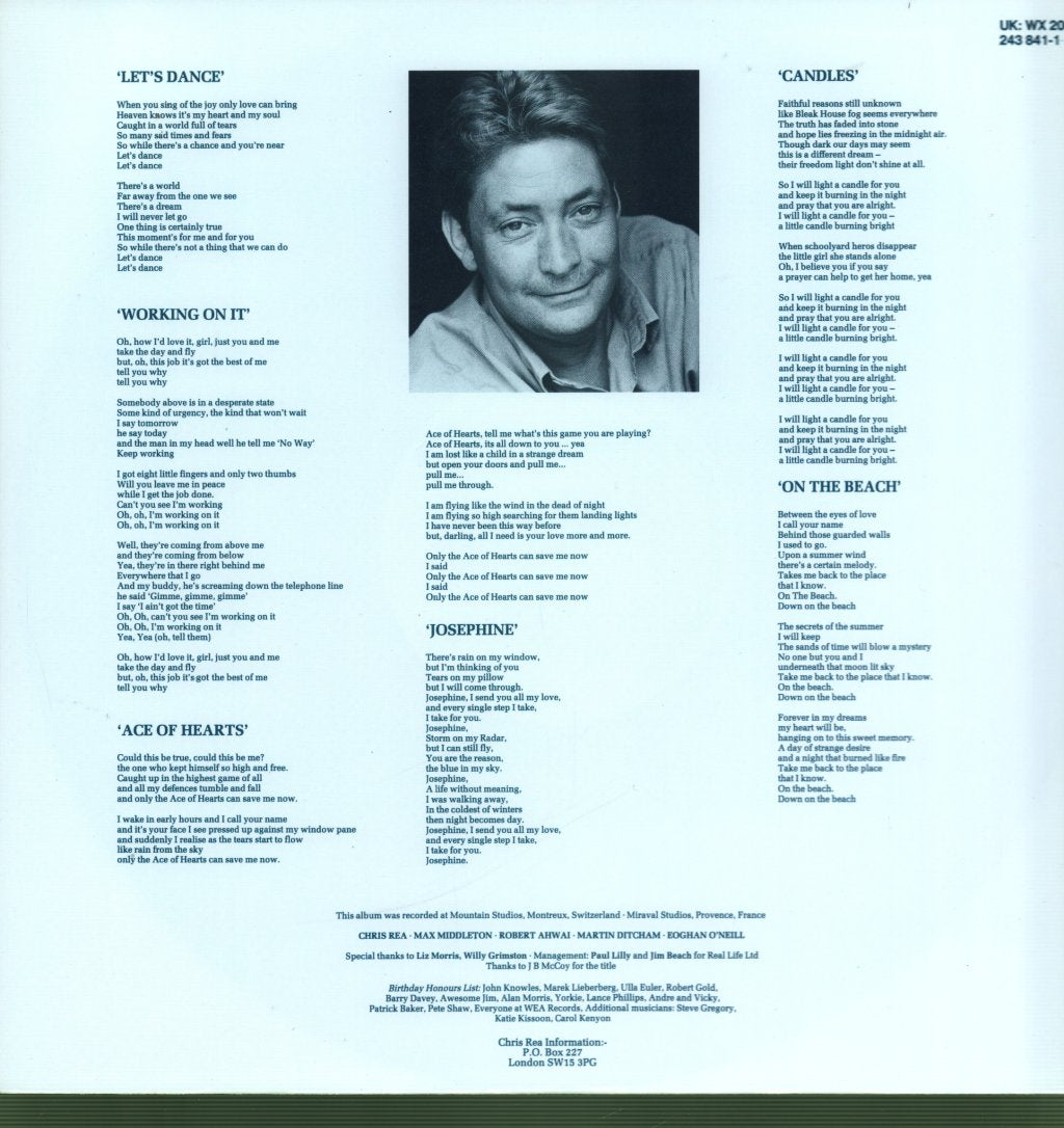 Chris Rea - New Light Through Old Windows (Best Of) - Lp