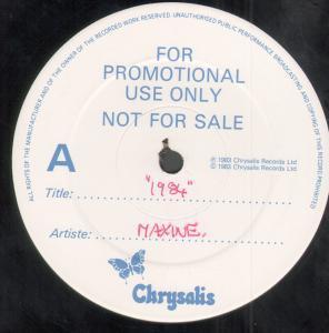 Maxine - 1984 - 12 Inch