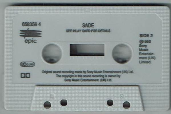 Sade - No Ordinary Love - Cassette