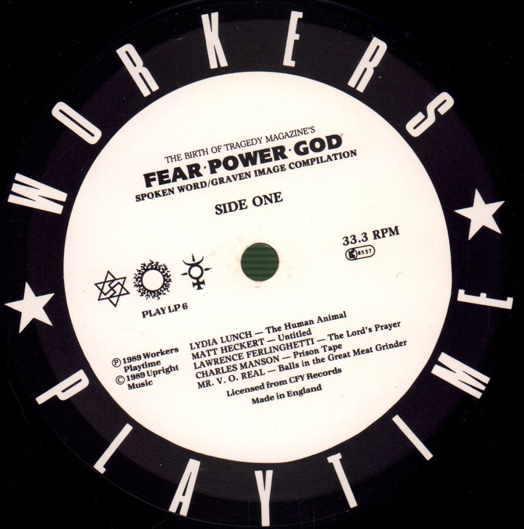 Various Artists - Birth Of Tragedy Magazine's Fear • Power • God - Lp