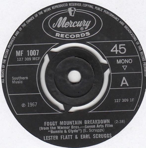 Flatt & Scruggs - Foggy Mountain Breakdown - 7 Inch