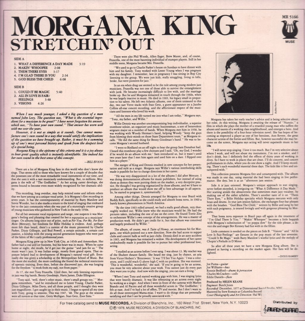 Morgana King - Stretchin' Out - Lp