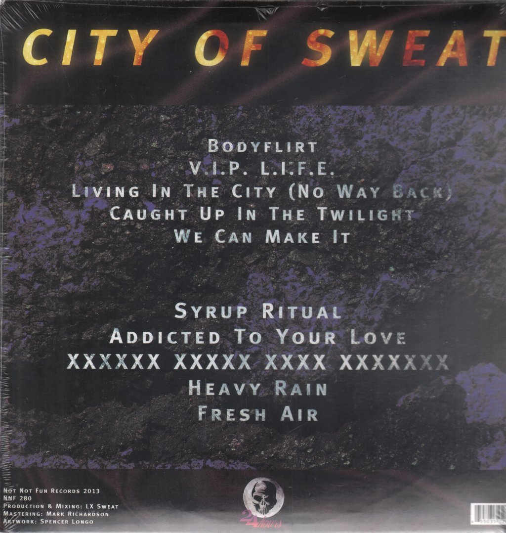 LX Sweat - City Of Sweat - Lp