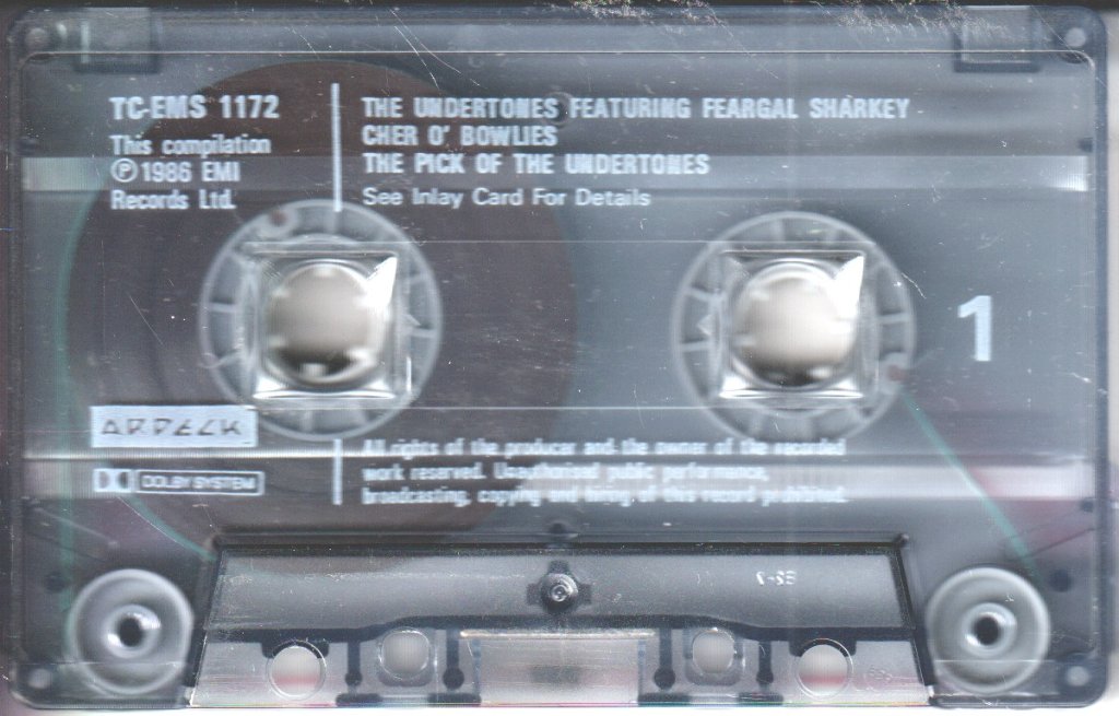 Undertones - Cher O'Bowlies The Pick Of The Undertones - Cassette