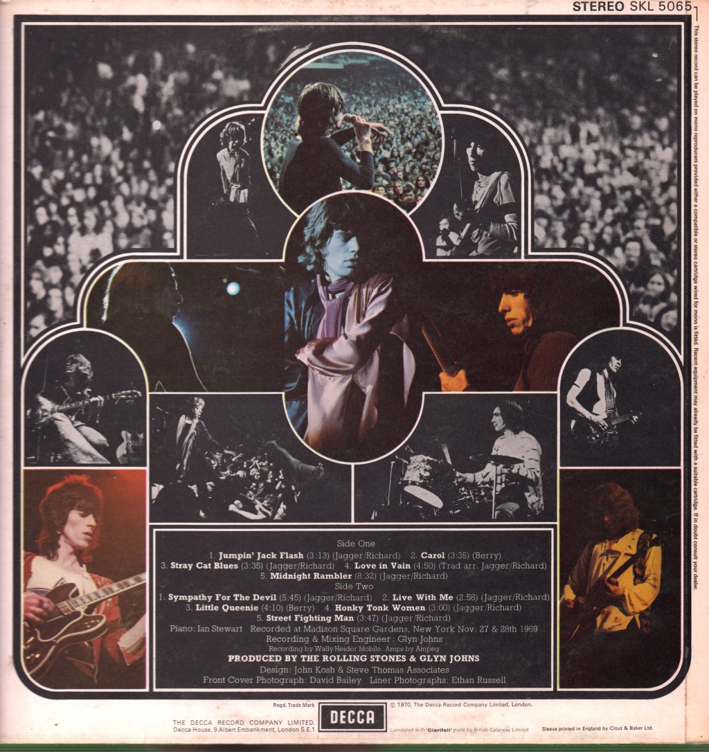 Rolling Stones - Get Yer Ya-Ya's Out - Lp