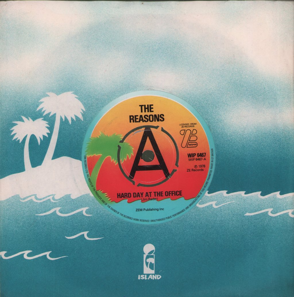 Reasons - Hard Day At The Office - 7 Inch