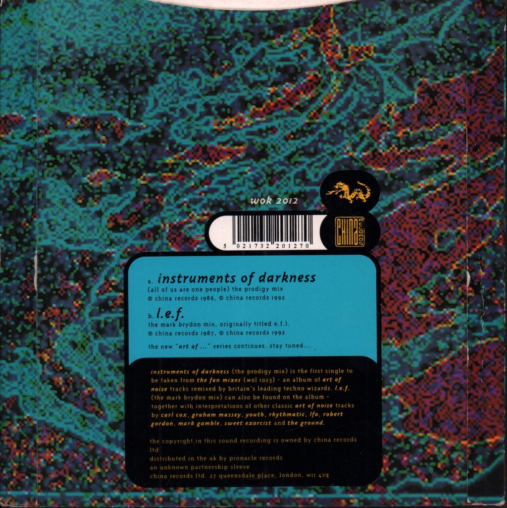 Art Of Noise - Instruments Of Darkness - 7 Inch