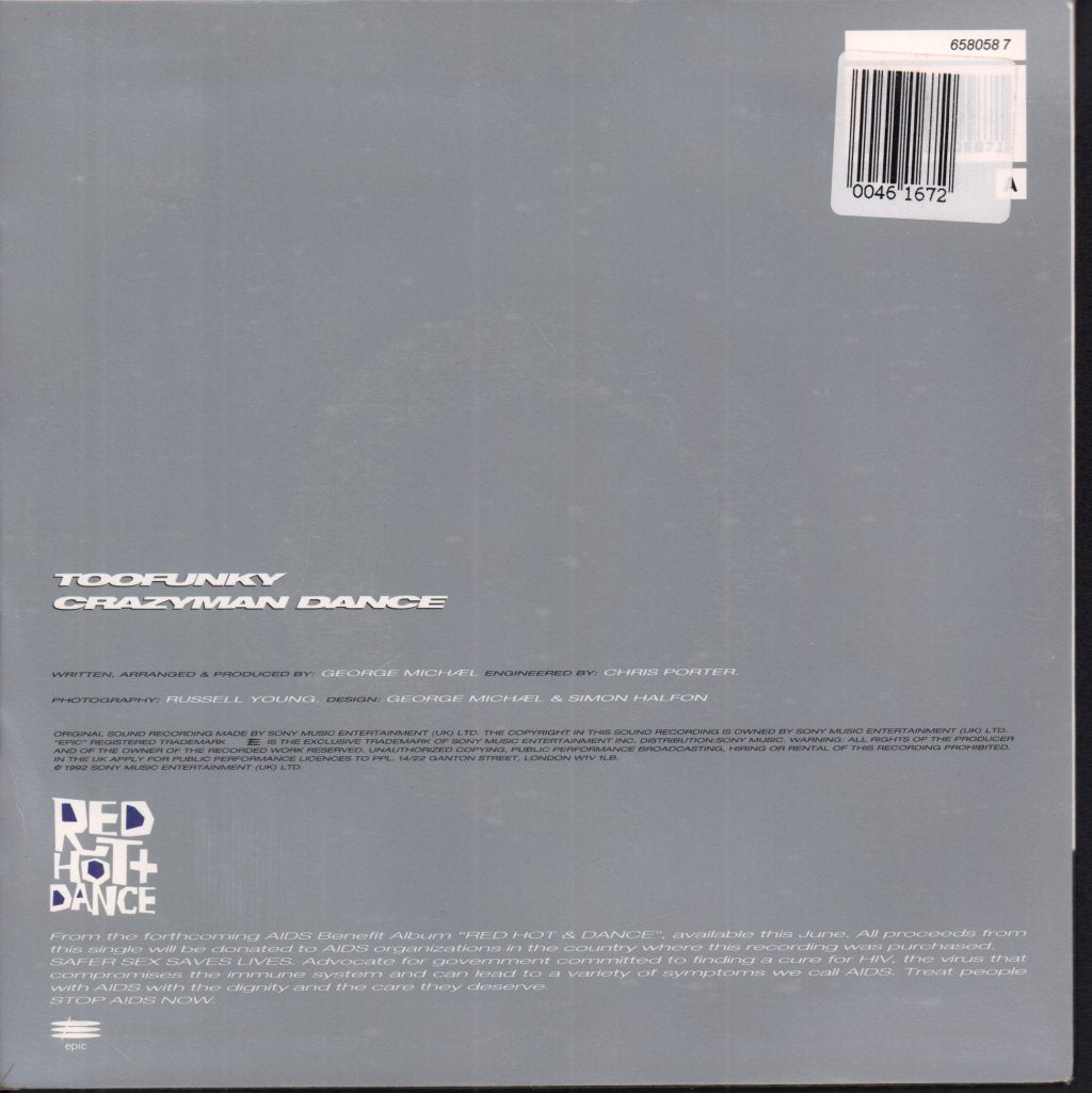 George Michael - Too Funky - 7 Inch