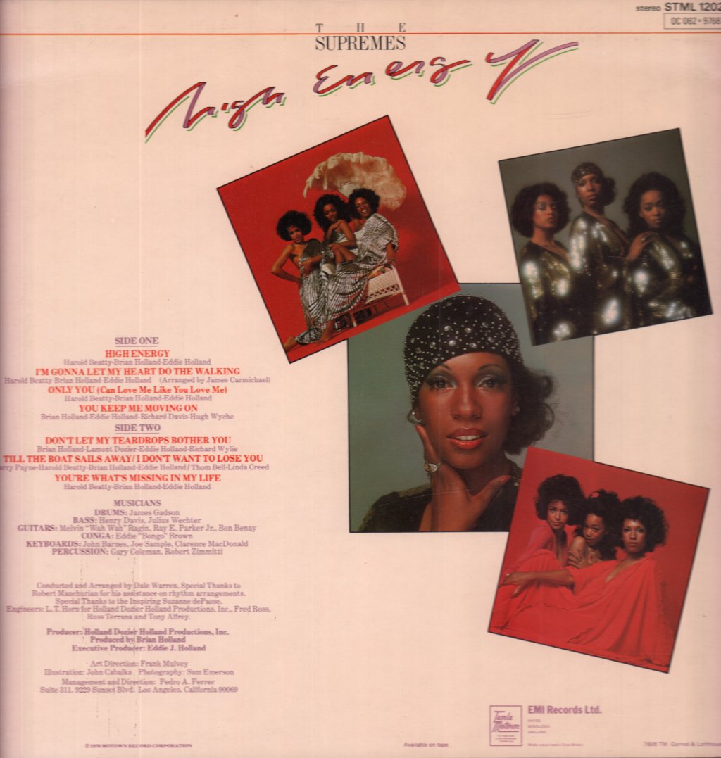 Supremes - High Energy - Lp