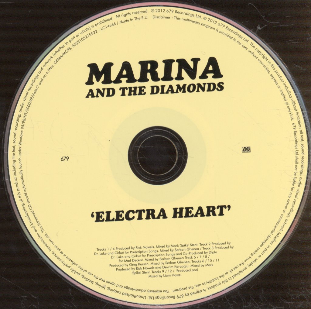 Marina & The Diamonds - Electra Heart - Cd