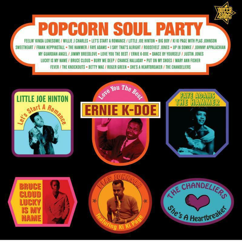 Popcorn Soul Party - Blended Soul And R&B 1958-62 - Popcorn Soul Party - Blended Soul and R&b 1958-62 - Lp