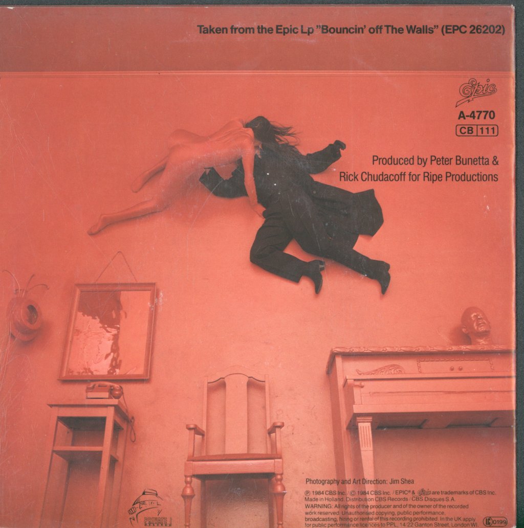 Matthew Wilder - Bouncin' Off The Walls - 7 Inch