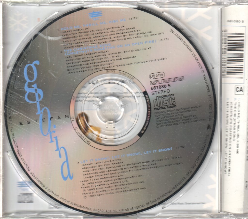 Gloria Estefan - Hold Me Thrill Me Kiss Me - Cd