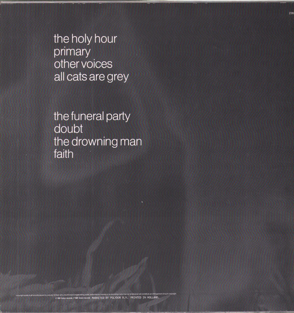 Cure - Faith - Lp