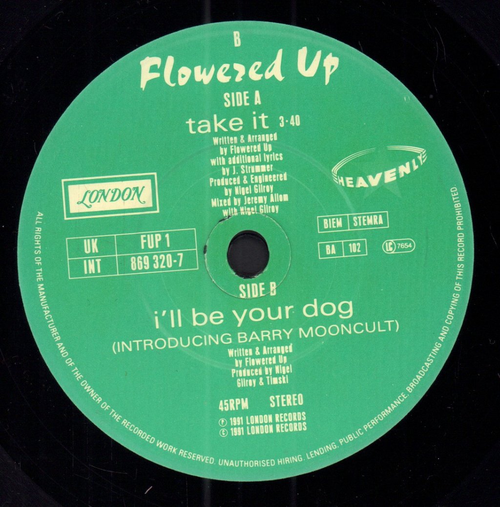 Flowered Up - Take It - 7 Inch