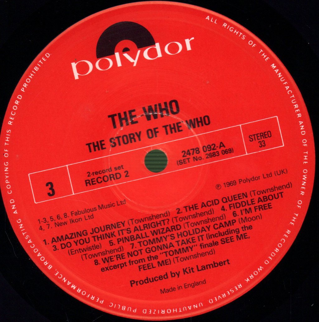 Who - Story Of - Double Lp