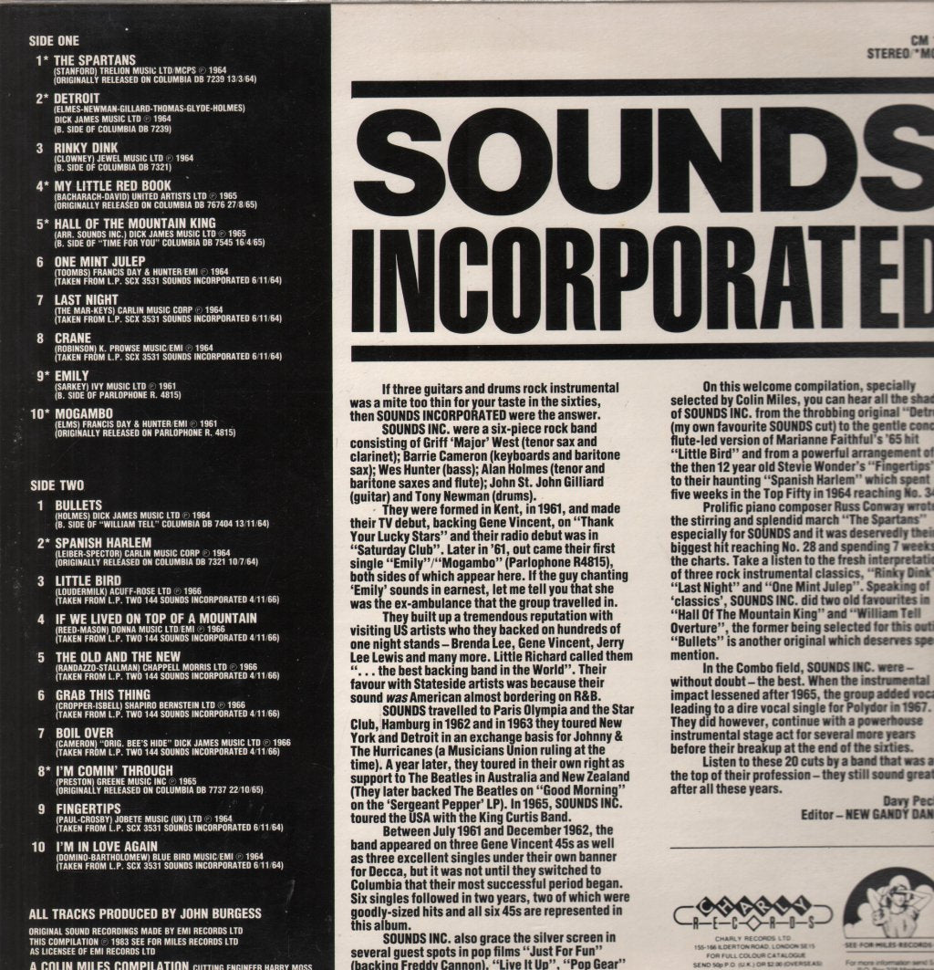 Sounds Incorporated - Sounds Incorporated - Lp